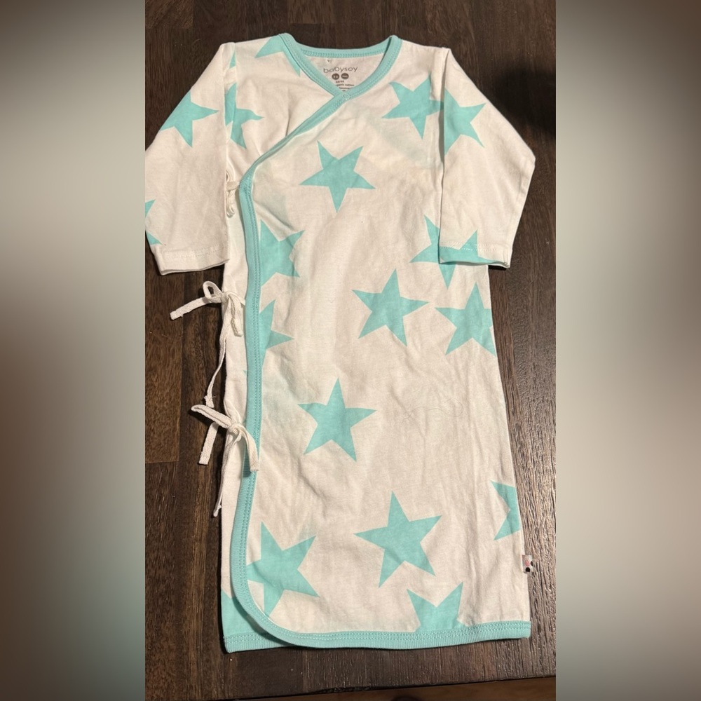 babysoy Inc - Organic tie Gown/Sleep Sack
